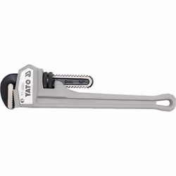 Yato YT-2482, Alluminio, Nero, Chiave americana per tubi, Alluminio, 6 cm, Alluminio, Acciaio al cromo-molibdeno
