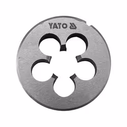 Yato YT-2969, Dado per filettatura, High-Speed Steel (HSS), Argento, 1 pz, 38 mm, 38 mm