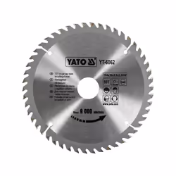 Yato YT-6062, Plastica, Legno, 18,4 cm, 3 cm, Punta a carburo di tungsteno (TCT), 2,2 mm, 9000 Giri/min