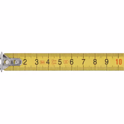 Yato YT-7126 rotella metrica 3 m Acrilonitrile butadiene stirene (ABS), Gomma Nero, Rosso - Vista aggiuntiva 4