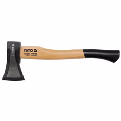 Yato YT-8011, Asse singolo, Ascia da taglio, Legno, 1 pz, Acciaio, Nero