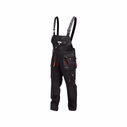 Yato YT-8030, Tuta, Qualsiasi tipo, Nero, Rosso, S, 11 tasche, 2 tasche