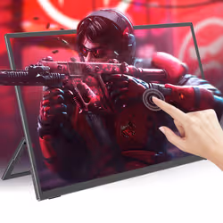 UPERFECT BE185EF Monitor portatile Nero 47 cm (18.5") 1920 x 1080 Pixel - Vista aggiuntiva 2