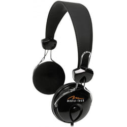 Media-Tech MT3505 cuffia e auricolare Cablato Musica e Chiamate Nero