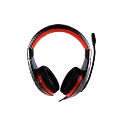Media-Tech MT3574 cuffia e auricolare Cablato A Padiglione Gaming Nero, Rosso - Vista aggiuntiva 2