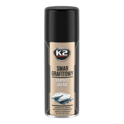 K2 - Grasso spray alla grafite de Ideale per superfici fortemente caricate, alta resistenza e lubrificazione 400 ml
