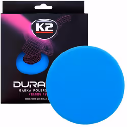 1 pezzo de di spugna dura lucidante Con chiusura a strappo Diametro: 150 mm Spessore: 25 mm Colore: blu