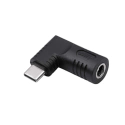 Akyga AK-ND-D06 adattatore per inversione del genere dei cavi USB type C 5.5 x 2.5 mm Nero