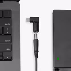 Akyga AK-ND-D06 adattatore per inversione del genere dei cavi USB type C 5.5 x 2.5 mm Nero - Vista aggiuntiva 2