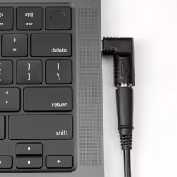 Akyga AK-ND-D06 adattatore per inversione del genere dei cavi USB type C 5.5 x 2.5 mm Nero - Vista aggiuntiva 4