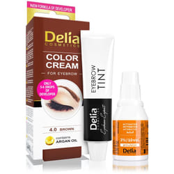 Delia Cosmetics Argan Oil colore 4.0 Brown 15 ml