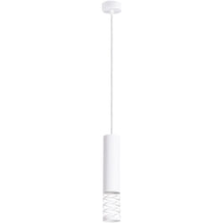 Sollux - Lampada a sospensione Lami bianco 8x125x8cm