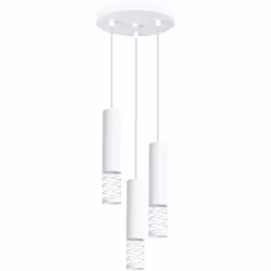 LAMI è un apparecchio moderno con un paralume cilindrico e un taglio decorativo a spirale. Il suo design distintivo crea un e ...