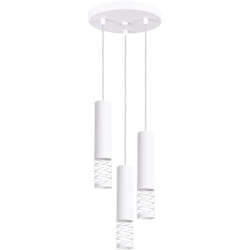 Sollux - Lampada a sospensione Lami bianco 25x125x25cm