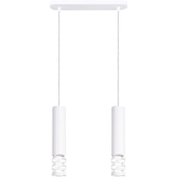 Sollux - Lampada a sospensione Liro bianco 33x125x6cm