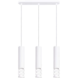 Sollux - Lampada a sospensione Liro bianco 40x125x6cm