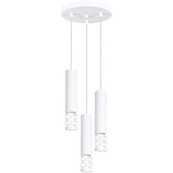 Sollux - Lampada a sospensione Liro bianco 25x125x25cm