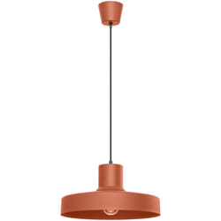 Sollux - Lampada a sospensione Bilo ocra rossa 35x120x35cm