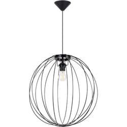 Sollux - Lampada a sospensione Ziro nero 50x110x50cm