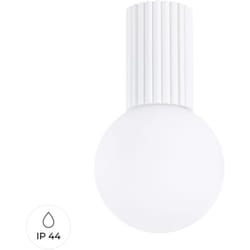 Lampada da soffitto Halo bianco 12x21x12cm Sollux