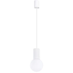 Sollux - Lampada a sospensione Halo bianco 12x120x12cm