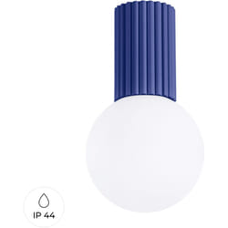 Lampada da soffitto Halo oltremare 12x21x12cm Sollux