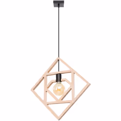 CARO è una lampada in legno unica nel suo genere, che cattura l'attenzione con la sua forma geometrica e il suo design spazia ...