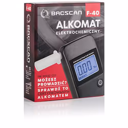 BACscan F-40 alcohol testers 0 - 4% 1% Grigio - Vista aggiuntiva 4
