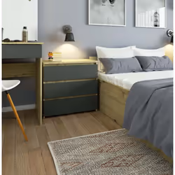 AKORD Furniture Factory OP0LCL-ARTSZA003 comodino 3 cassetto/cassetti - Vista aggiuntiva 4