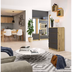 AKORD Furniture Factory OP0LK-6ARTSZAR003 cassettiera - Vista aggiuntiva 4