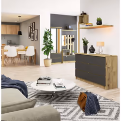 AKORD Furniture Factory OP0LK-1ARTSZAR cassettiera - Vista aggiuntiva 4