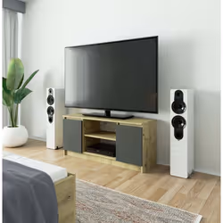 AKORD Furniture Factory OP0LRTV120ARTSZA supporto TV e sistema audio 2 ripiani - Vista aggiuntiva 4