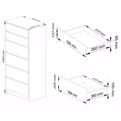 AKORD Furniture Factory OP0PK-6ART001 cassettiera