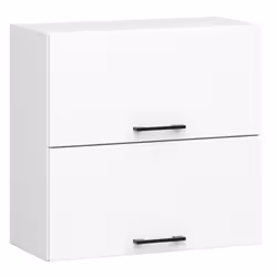 AKORD Furniture Factory KS0POLIBIAW60G2, 2 porta/porte, 2 ripiani, Bianco, Porta a battente, 16 mm, 300 mm