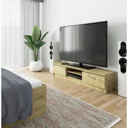 AKORD Furniture Factory OP0LRTVCLP160-ART supporto TV e sistema audio 2 ripiani - Vista aggiuntiva 4