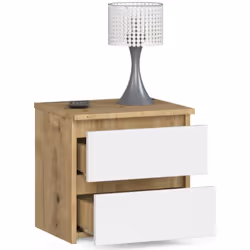 AKORD Furniture Factory OP0LCL2ARTBIA comodino 2 cassetto/cassetti