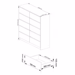 AKORD Furniture Factory OP0LK-1BIASON013 cassettiera