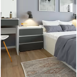 AKORD Furniture Factory OP0LCL-BIASZA003 comodino 3 cassetto/cassetti - Vista aggiuntiva 4