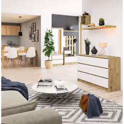 AKORD Furniture Factory OP0LK-120SZ6ARTBIA cassettiera - Vista aggiuntiva 4