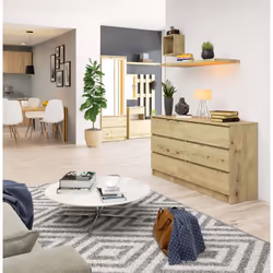 AKORD Furniture Factory OP0LK-140SZ6-ART cassettiera - Vista aggiuntiva 4
