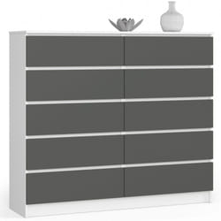 AKORD Furniture Factory KOM-140SZ10-BIASZA cassettiera