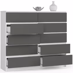 AKORD Furniture Factory KOM-140SZ10-BIASZA cassettiera
