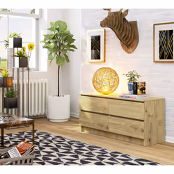AKORD Furniture Factory OP0LK-120SZ4-ART cassettiera - Vista aggiuntiva 4