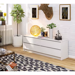AKORD Furniture Factory OP0LK-1604SZ-BIA cassettiera - Vista aggiuntiva 6