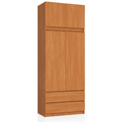 AKORD Furniture Factory SP0PSYSOLCNADKOM0 armadio/guardaroba per camera da letto 6 ripiani 2 porta/porte