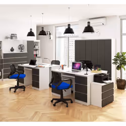 AKORD Furniture Factory IP0PBIUBIASZAA11 scrivania per computer Bianco - Vista aggiuntiva 5