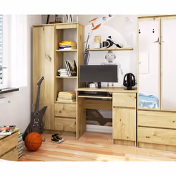 AKORD Furniture Factory IP0PBIUARTPIKSPRA scrivania per computer Colore quercia - Vista aggiuntiva 4