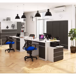 AKORD Furniture Factory IP0PBIUA5BIASZA scrivania per computer Bianco - Vista aggiuntiva 5