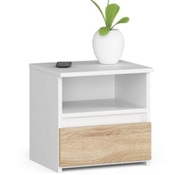 AKORD Furniture Factory OP0LCL1BIASON001 comodino 1 cassetto/cassetti
