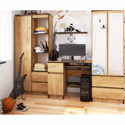 AKORD Furniture Factory IP0PBIUCRAFTPIKSLEW scrivania per computer Colore quercia - Vista aggiuntiva 4
